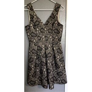 Blue Pain, Black Lace Party Dress